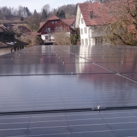 Trapezblechdach 23.55kWp. Solaranlage AG, Erstellt 2015